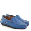 Atlanta Mocassin Royal Blue Stamped Loafer-Tassel Children Shoes