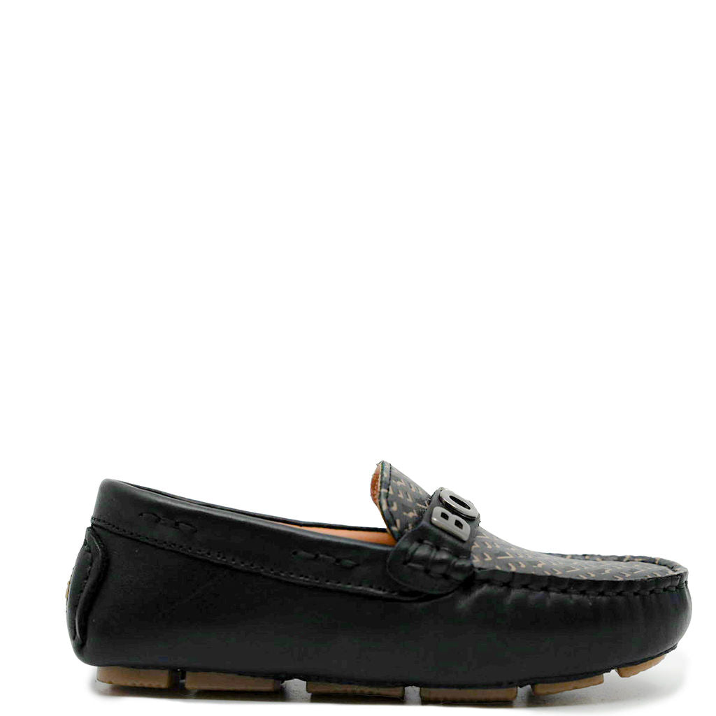 Boss loafers sale on sale