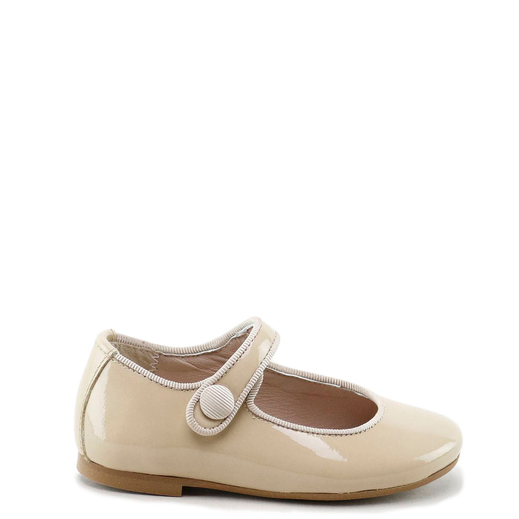 Papanatas Sand Patent Mary Jane - Tassel Children Shoes